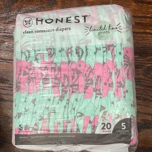 Honest diapers | Unopened in original packaging | Size 5 | pack of 20